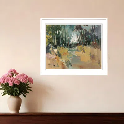 Homezia A New Day 5 White Framed Print Wall Art In Multi