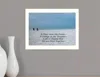 Homezia A Place Near The Ocean White Framed Print Wall Art
