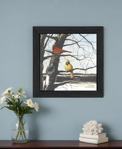Homezia A View From Above Black Framed Print Wall Art
