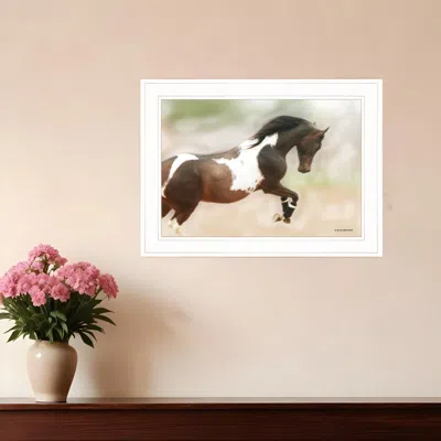 Homezia A Wild Kookie 2 White Framed Print Wall Art