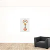 Homezia Abstract Shapes In Balance Unframed Print Wall Art
