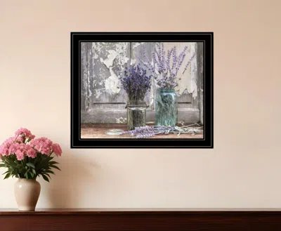 Homezia Abundance Of Beauty 2 Black Framed Print Wall Art