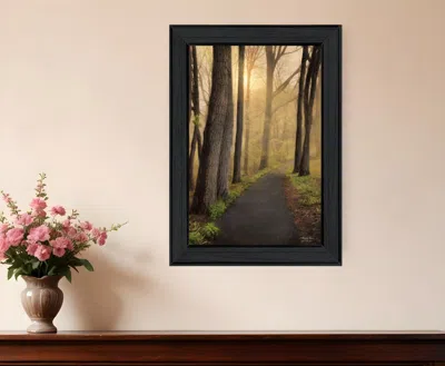 Homezia After The Rain Black Framed Print Wall Art