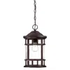 Homezia Antique Bronze Canister Hanging Light