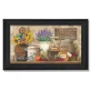 Homezia Take A Bubble Bath 1 Brown Framed Print Bathroom Wall Art