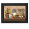 Homezia Antique Kitchen Black Framed Print Kitchen Wall Art