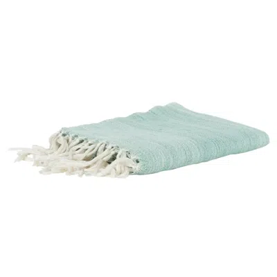 Homezia Aqua Woven 100% Poly Pet Throw Blanket