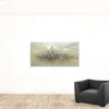 Homezia Artistic Manhattan City Skyline Unframed Print Wall Art
