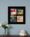 Homezia At The Movies 5 Black Framed Print Wall Art
