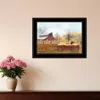 Homezia Autumn Blessings 2 Black Framed Print Wall Art
