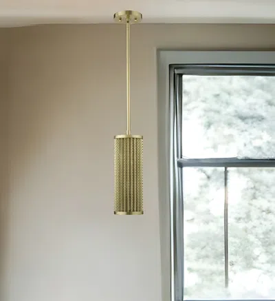 Homezia Basetti 1-light Gold Pendant