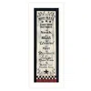 Homezia Bath Rules 7 White Framed Print Bathroom Wall Art