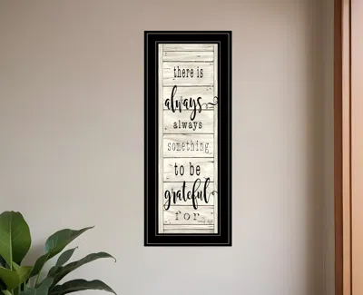 Homezia Be Grateful Collection 2 Black Framed Print Wall Art