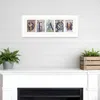Homezia Beach 1 White Framed Print Wall Art
