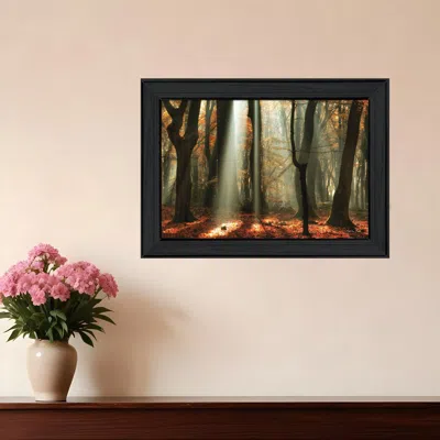 Homezia Beam Me Up Black Framed Print Wall Art