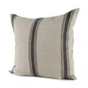 Homezia Beige And Black Striped Pillow Cover