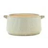 Homezia Beige Clay 5.54113 Ounce Round Pot Planter