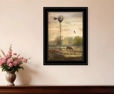 Homezia Berks Co Sunrise Black Framed Print Wall Art