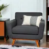 Homezia Black And White Geometric Fringe Throw Pillow