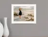 Homezia Black Dress 1 White Framed Print Wall Art