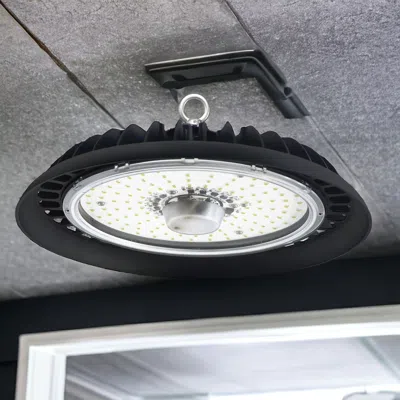 Homezia Black Metal Led Ceiling Light