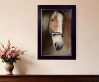 Homezia Blaze Black Framed Print Wall Art