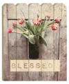 Homezia Blessed Tulips Unframed Print Wall Art