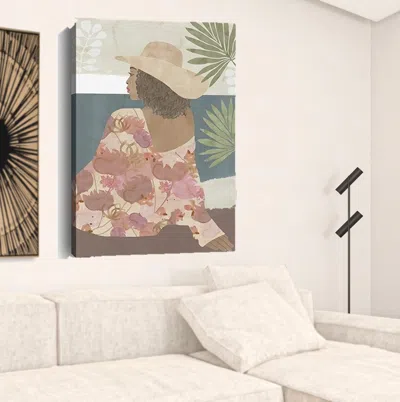 Homezia Bohemian Terracotta Lady Unframed Print Wall Art