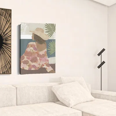 Homezia Bohemian Terracotta Lady Unframed Print Wall Art