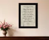 Homezia Book Quote Vi 2 Black Framed Print Wall Art
