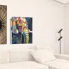 Homezia Bright Elephant Unframed Print Wall Art