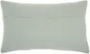 Homezia Brilliant Celadon Blue Lumbar Pillow