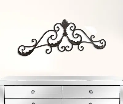 Homezia Brown Curved Rustic Hanging Wall Decor