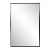Homezia Brushed Titanium Rectangular Wall Mirror
