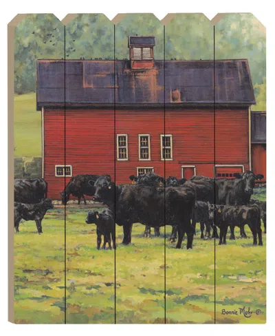 Homezia By The Red Barn Unframed Print Wall Art In Multi
