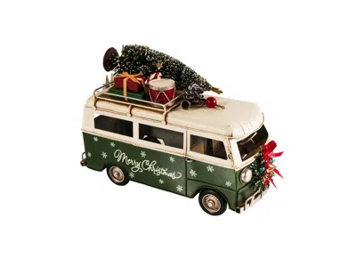 Homezia C1960s Volkswagen Christmas Bus Sculpture