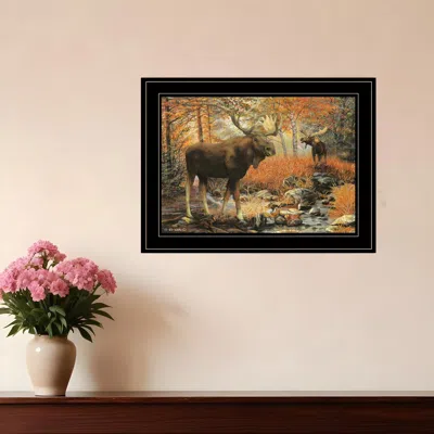 Homezia Call Of The Wild 3 Black Framed Print Wall Art