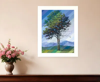 Homezia Catching Light As Time Passes 1 White Framed Print Wall Art