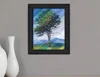 Homezia Catching Light As Time Passes 2 Black Framed Print Wall Art
