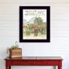 Homezia Center Of My World Black Framed Print Wall Art