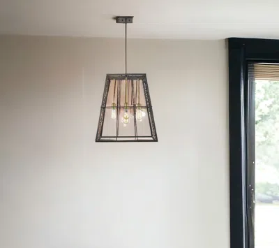 Homezia Charley 5-light Oil-rubbed Bronze Pendant In Multi