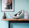 Homezia Charming Buffed Twisted Bowl In Multi