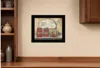 Homezia Cherry Jam 2 Black Framed Print Wall Art