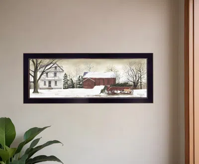 Homezia Christmas Trees For Sale 4 Black Framed Print Wall Art