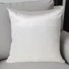 Homezia Classic 20" Solid Color White Soft Touch Throw Pillow