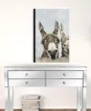 Homezia Cute Donkeys Canvas Unframed Print Wall Art