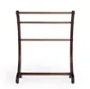 Homezia Deep Cherry Blanket Stand
