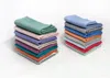Homezia Denim Blue Soft Acrylic Herringbone Throw Blanket
