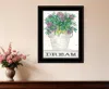 Homezia Dream Succulents 3 Black Framed Print Wall Art