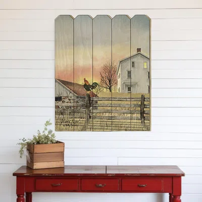 Homezia Early Riser 1 Unframed Print Wall Art In Multi